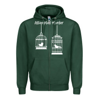 Sports Green Attempted Murder Zipper Hoodie - Bettercallsaul