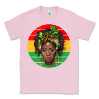 Bubblegum Pink black women Classic Tee - BarkalooDesign