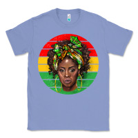 Colony Blue black women Classic Tee - BarkalooDesign
