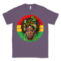 Lavender black women Classic Tee - BarkalooDesign