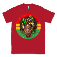 Red black women Classic Tee - BarkalooDesign