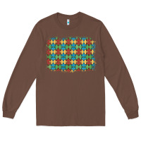 Chestnut autism awareness background Long Sleeve Tee - Artiststas