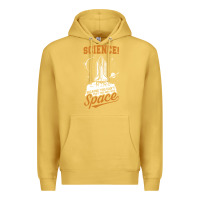 Antique Gold Science: Because You Can't Pray This Shit Into Space Premium Hoodie - artisFamous
