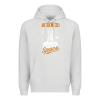 Dove Grey Science: Because You Can't Pray This Shit Into Space Premium Hoodie - artisFamous