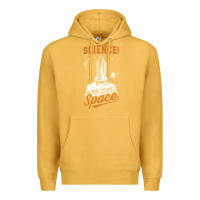 Mustard Science: Because You Can't Pray This Shit Into Space Premium Hoodie - artisFamous