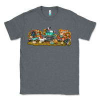 Charcoal Heather thanksgiving trucks bbs Classic Tee - BundleAndBundleShop
