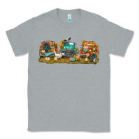 Heather Grey thanksgiving trucks bbs Classic Tee - BundleAndBundleShop