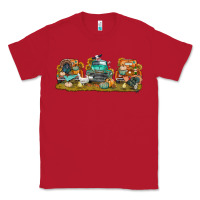 Red thanksgiving trucks bbs Classic Tee - BundleAndBundleShop