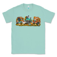 Seafoam thanksgiving trucks bbs Classic Tee - BundleAndBundleShop