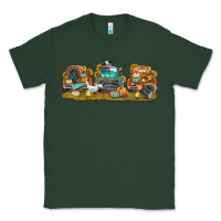 Sports Green thanksgiving trucks bbs Classic Tee - BundleAndBundleShop