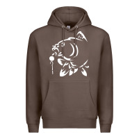 Coffee carp fishing Premium Hoodie - artisFamous