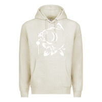 Oatmeal Heather carp fishing Premium Hoodie - artisFamous