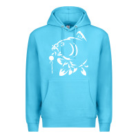 Ocean Blue carp fishing Premium Hoodie - artisFamous