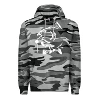 Slate Camo carp fishing Premium Hoodie - artisFamous