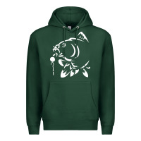 Sports Green carp fishing Premium Hoodie - artisFamous