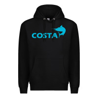 Black costa Premium Hoodie - artisFamous