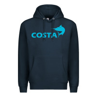 Navy costa Premium Hoodie - artisFamous