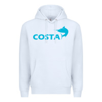White costa Premium Hoodie - artisFamous