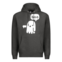 Charcoal Heather ghost of disapproval Premium Hoodie - artisFamous