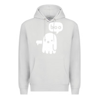 Dove Grey ghost of disapproval Premium Hoodie - artisFamous