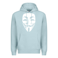 Blue Mist anonymous misteryous Premium Hoodie - artisFamous