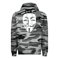 Slate Camo anonymous misteryous Premium Hoodie - artisFamous