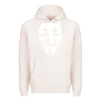 Pale Pink anonymous misteryous Premium Hoodie - artisFamous