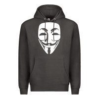 Smoke anonymous misteryous Premium Hoodie - artisFamous