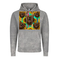 Cloud Rock bear tumbler Vintage Hoodie - BarkalooDesign