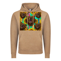 Vintage Coffee bear tumbler Vintage Hoodie - BarkalooDesign