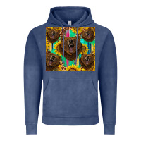 Vintage Denim bear tumbler Vintage Hoodie - BarkalooDesign