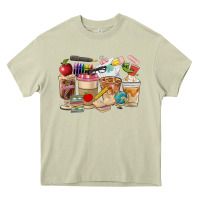 Mossy Teacher Coffee Cups Heavy Core Tee - FaDigitalArtStudio