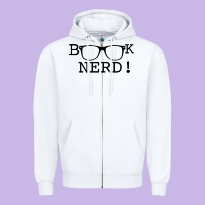 B K Nerd Zipper Hoodie Designed By Bettercallsaul