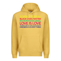 Antique Gold Anti Trump Science is Real Black Lives Matter T shirt Premium Hoodie - artisFamous