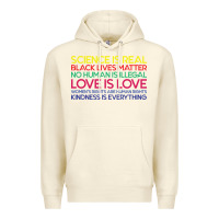 Sandshell Anti Trump Science is Real Black Lives Matter T shirt Premium Hoodie - artisFamous