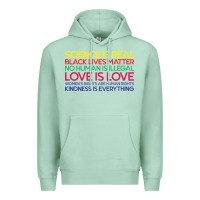 Seafoam Anti Trump Science is Real Black Lives Matter T shirt Premium Hoodie - artisFamous