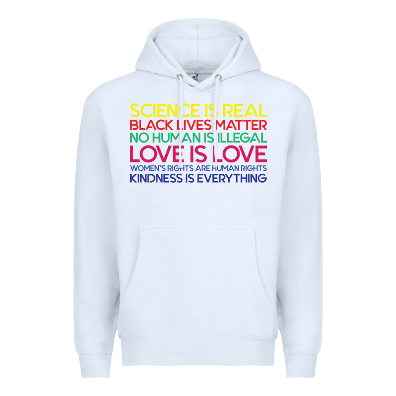 Anti Trump Science Is Real Black Lives Matter T Shirt Premium Hoodie by artisFamous | Teevron