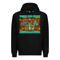 Black crosses tumbler Premium Hoodie - BarkalooDesign