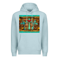 Blue Mist crosses tumbler Premium Hoodie - BarkalooDesign