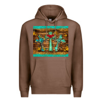 Chestnut crosses tumbler Premium Hoodie - BarkalooDesign