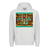Dove Grey crosses tumbler Premium Hoodie - BarkalooDesign