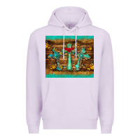 Lilac crosses tumbler Premium Hoodie - BarkalooDesign