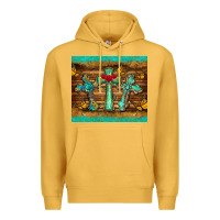 Mustard crosses tumbler Premium Hoodie - BarkalooDesign