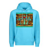 Ocean Blue crosses tumbler Premium Hoodie - BarkalooDesign