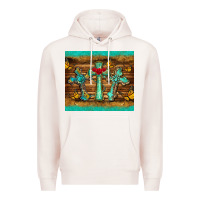 Pale Pink crosses tumbler Premium Hoodie - BarkalooDesign