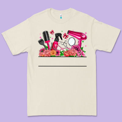 Hair Stylist Your Textt Premium Tee Designed By Cowhidedigitalart