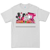 Dove Grey Hair Stylist Your Textt Premium Tee - CowhideDigitalArt