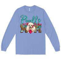 Colony Blue poodle mom Long Sleeve Tee - Artiststas