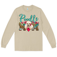 Mushroom poodle mom Long Sleeve Tee - Artiststas