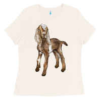 Bone Baby Nubian Goat Ladies Tee - LillyAllenDesigns